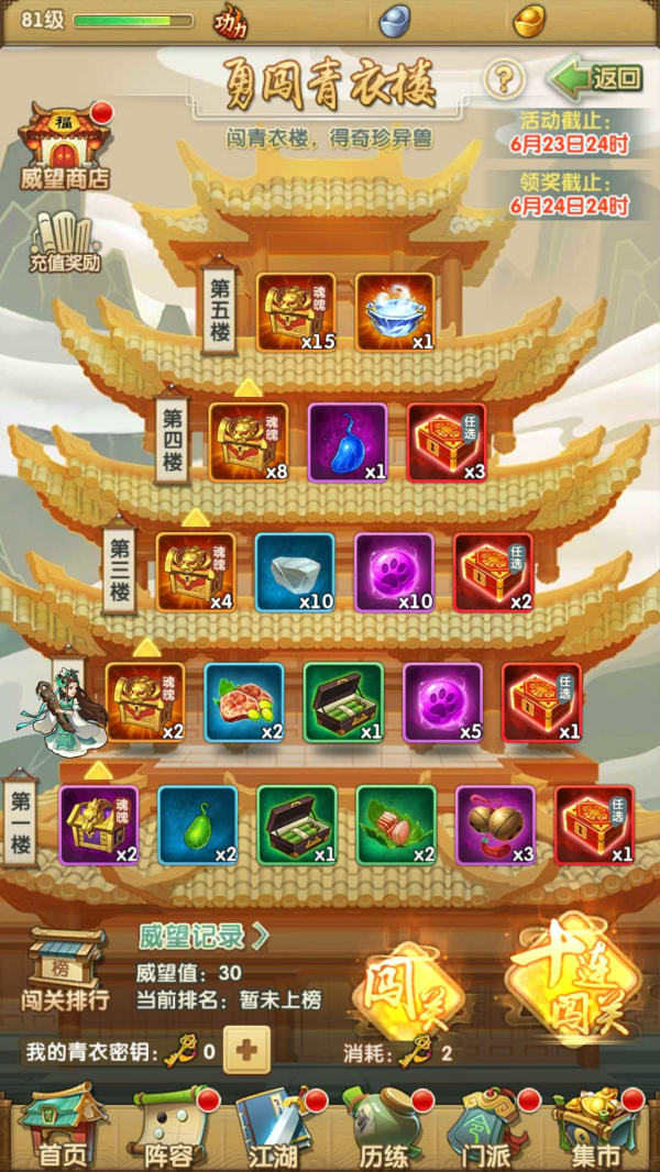 大掌门多少级城主觉醒