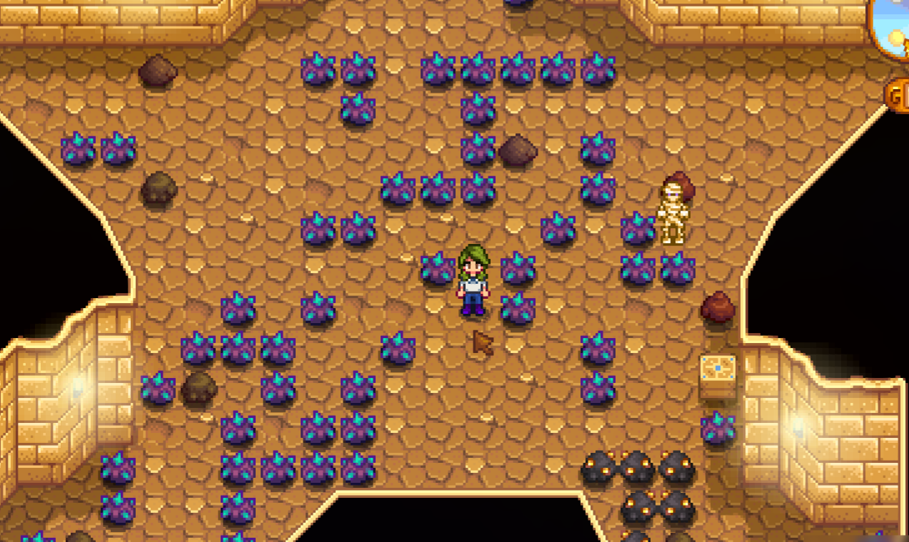 星露谷物语矿井八十一层有什么怪物