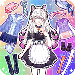 女孩爱装扮
