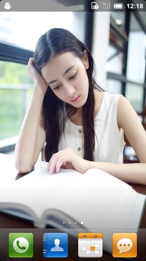 迪丽热巴手机主题桌面_截图1