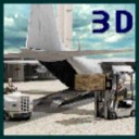 货物运输飞机3d