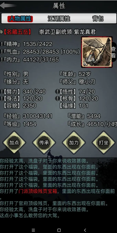 放置江湖出身怎么分配属性