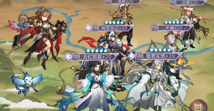 三国志幻想大陆平民演武冲榜张辽队阵容怎么样