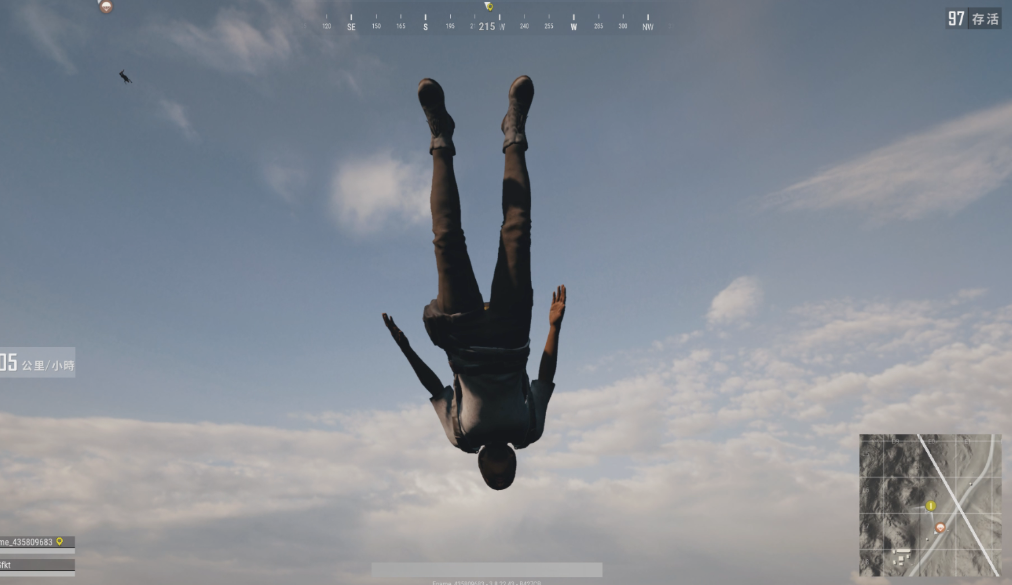 绝地求生怎么飘远点