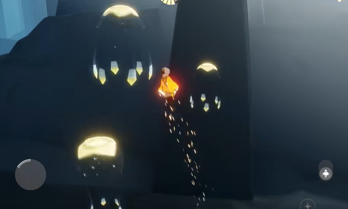 光遇怎么在雨林终点见到雨妈