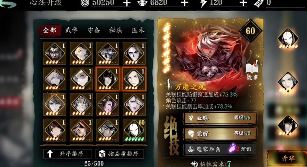 影之刃3心法技能等级如何突破