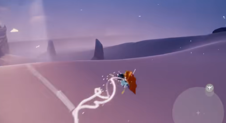 光遇如何飞的时候转圈