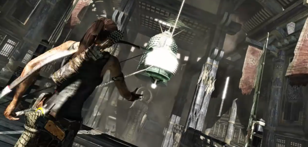 古墓丽影大摆钟怎么过