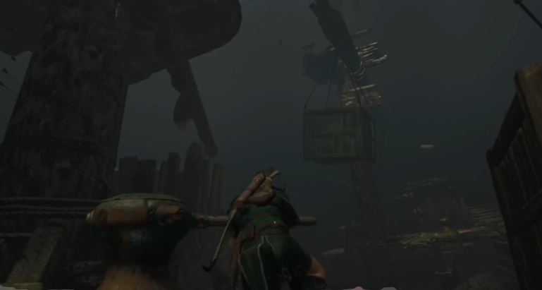 古墓丽影灰岩坑古墓怎么进