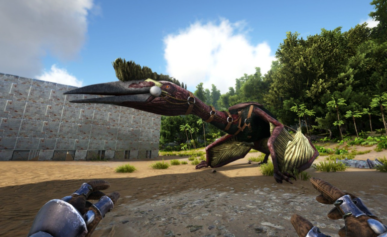 方舟生存进化翼龙怎么飞