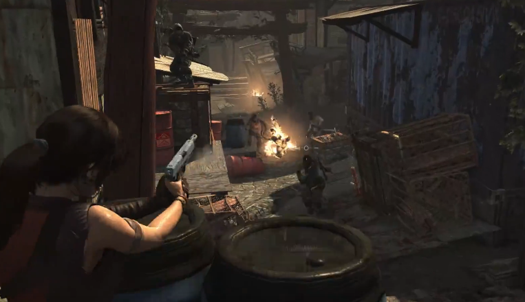 古墓丽影9贫民窟大门怎么过