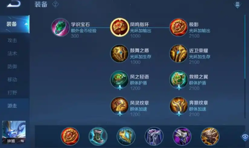 王者荣耀高端局钟馗怎么出装