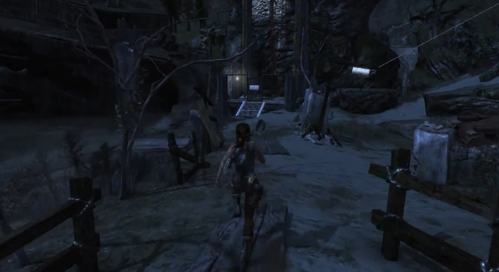 古墓丽影邪马台墓地怎么过