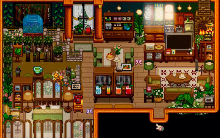 星露谷物语房间怎么布置