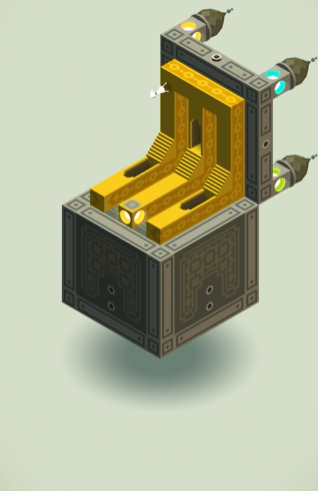 纪念碑谷箱子怎么进的